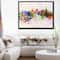 Designart - Cincinnati Skyline - Cityscape Canvas Artwork Print in Black Frame